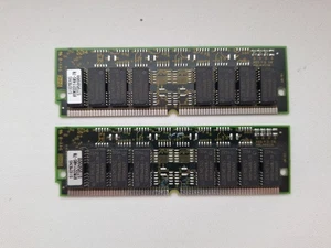8MB FPM RAM 2x 4MB 72pin SIMM SIEMENS HYB514400BJ-70 70ns 2 modules - Picture 1 of 2