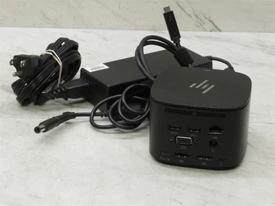 Estación de acoplamiento HP Thunderbolt Dock HSN-IX01 120W G2 USB-C con CA Foto 1 de 4