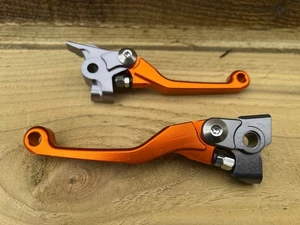LEVE FRENO FRIZIONE KTM FLEXI 125 250 300 350 450 SX EXC SXF EXCF BREMBO SNAPBAC - Foto 1 di 6
