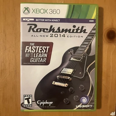 Rocksmith 2014 Edition (Microsoft Xbox 360) Complete in Box - Tested - No Cable - Image 1 of 3