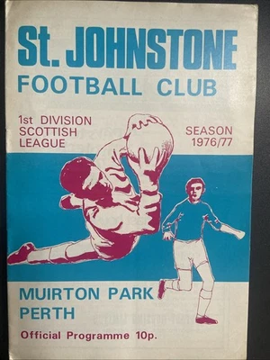 St Johnstone v Queen Of The South (Scottish Division 1 76/7) 6/10/76 - Image 1 of 3