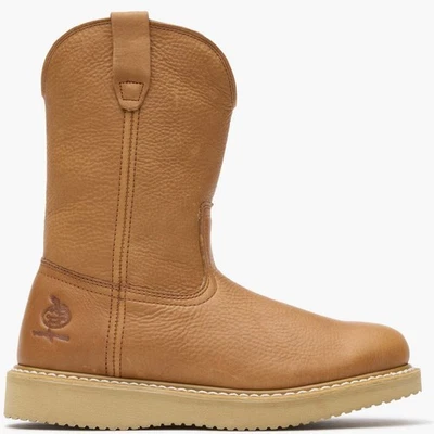 Georgia Boot Wedge Work Wellington G5153 - Botas de trabajo de cuero duraderas revisión Foto 1 de 4