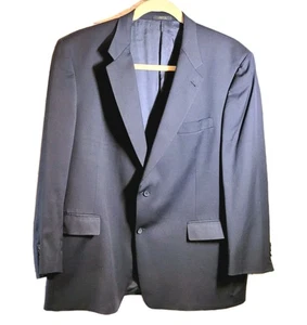 HART SCHAFFNER MARX Gold Trumpeter Blazer Sport Mantel Gr. 48R Blau Careerwear  - Bild 1 von 10