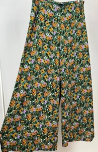 Missoni Women’s Multicolor Floral Print Wide Leg Trousers Size 46 - Picture 1 of 8