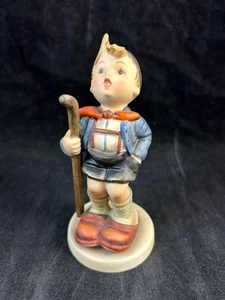 Goebel Hummel Little Hiker Figurine TM2 Boy With Staff Hiking Design - Picture 1 of 8