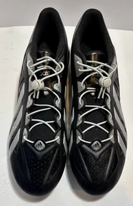Adidas QuickFrame taglia 15 tacchetti calcio uomo nero argento - Foto 1 di 8