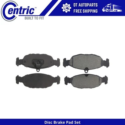 Para Jaguar Vanden Plas 1998-2003 | Pastillas de freno de disco traseras centradas | Semimetálicas Foto 1 de 4