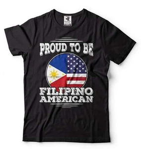 Proud To Be Filipino American Shirt Philippines Shirt America Philippines Shirt - Picture 1 of 8