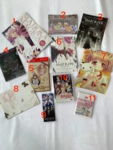 Puella Magi Madoka Magica Cinema Goods Set 11 Collectibles Not For Sale fm Japan - Picture 1 of 24