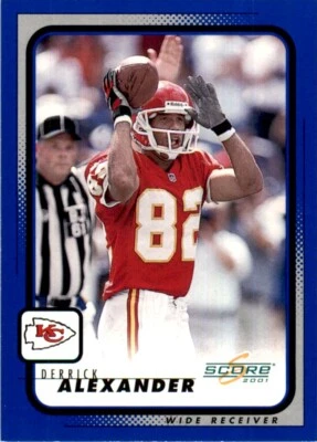 Derrick Alexander 2001 Score #97 Kansas City Chiefs NFL Football Card - Image 1 of 2