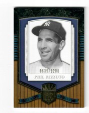 PHIL RIZZUTO 2003 UPPER DECK PORTRAITS BASEBALL ROYALTY 635/1200 $25.00 YANKEES