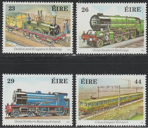 Ireland 1984 SC# 581 - 584 - Locomotives - Complete set of 4 stamps M-H Lot# 048 - Picture 1 of 2