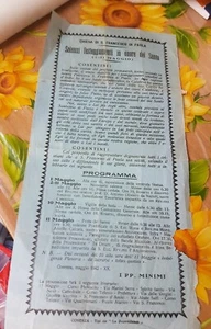 Plakat Kirche San Francesco di Paola Cosenza 1942 - Bild 1 von 1