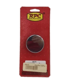 RPC R9170 Chrome Push In Oil Plug 1.25" Holes. - Picture 1 of 3