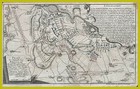 Breslau - Wrocław Plan der Schlacht 1757 - Kupferstich bei Raspe 1760 - Original