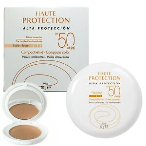 AVENE High Protection TINTED COMPACT SPF50 - SABLE / BEIGE - 10g - Exp 2024
