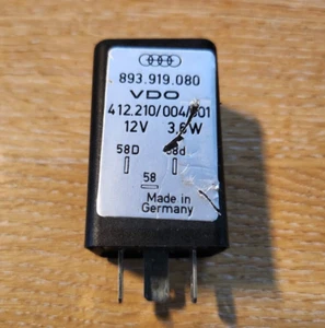 Genuine OEM Audi 80 90 Coupe B3 B4 VDO Gauges Light Relay Module 893919080 - Picture 1 of 3
