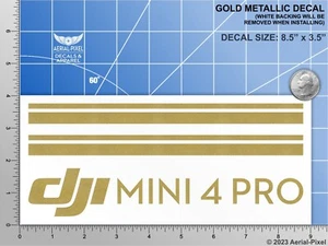 DJI Mini 4 Pro Drone Case Decal  for Nanuk Pelican GoProfessional GPC & More - Picture 1 of 21