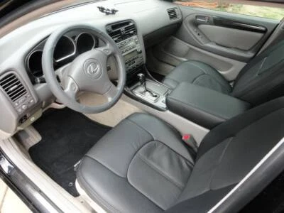 Fundas de asiento Clazzio de cuero genuino negro para Lexus GS300 GS400 GS430 1998-2005 Foto 1 de 4