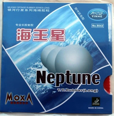 2x Galaxy / YINHE Neptune Long-Pips Table Tennis Rubber with Sponge, New, USD