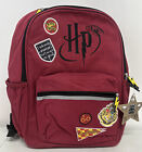⚡️Harry Potter Gryffindor House Red Canvas Backpack with Interior Laptop Pocket