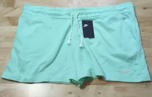 Nike Shorts Womens Green Sportswear Essential Club Fleec XXL DV0523-379 - Picture 1 of 9