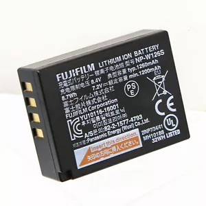 Fujifilm NP-W126S Li-Ion Battery For X-A1 A2 A3 A5 X-E1 E2 E3 X-T1 T2 T3 T10