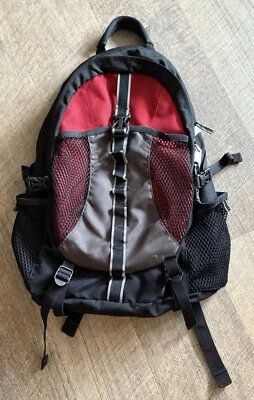 Mochila GAP Nylon Rojo Negro Y2K Foto 1 de 4