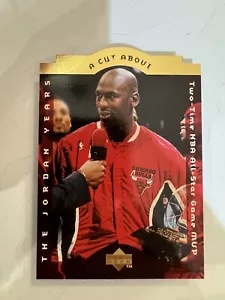 1996-97 Upper Deck Michael Jordan A Cut Above Die Cut Chicago Bulls #CA6 - Bild 1 von 2