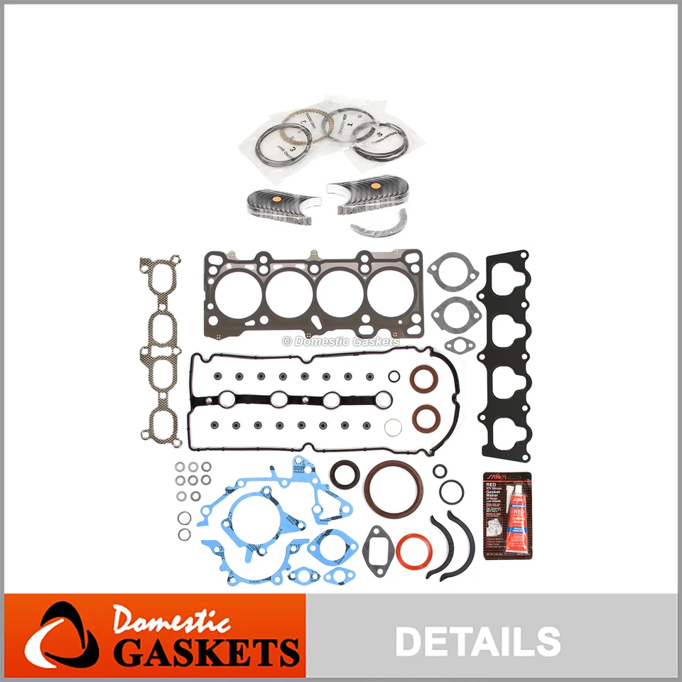 Engine Re-Ring Kit Fit 99-01 Mazda Protege 1.6 DOHC - Image 1 of 4