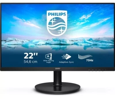 Philips B-line 221B8LJEB 22" Widescreen LCD TFT Monitor - Image 1 of 4