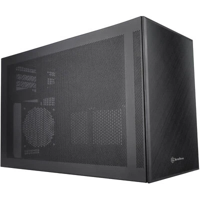 SilverStone SST-SG17B, Tower-Gehäuse, schwarz - Bild 1 von 4