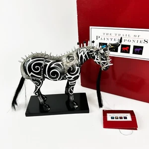 The Trail Of Painted Ponies #1510 "Willing" Horse Figurine 2E/2068 w Box & Tag - Picture 1 of 14
