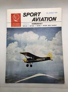 Sport Aviation Magazine August 1962 - Picture 1 of 4