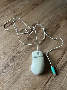 PS2 Microsoft IntelliMouse 1.3A Mechanical Ball Mouse Vintage - Picture 1 of 4