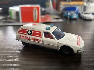 Matchbox Superfast Ambulance Citroen CX 1979 Lesney Made in England Loose