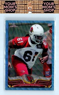 2013 Topps Chrome #120 Jonathan Cooper Blue Wave Refractors ROOKIE CARD RC - Image 1 of 2