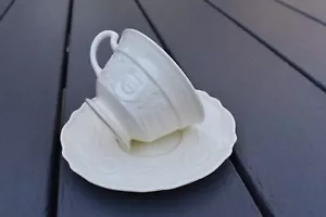 JUEGO DE TAZAS Y PLATILLOS ADAM ANTIGUOS DE STEUBENVILLE - Imagen 1 de 10