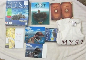 Myst: Masterpiece Edition (Windows 95/98) Box plus Books, CD and T-Shirt - Picture 1 of 1