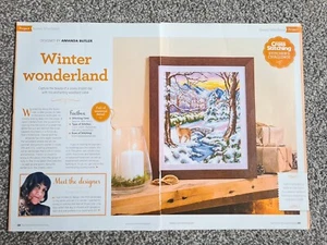 Winter Wonderland Snowy Woodland Cross Stitch Patterns - Pattern Only - Picture 1 of 4