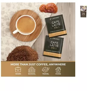 20 Sachets of Lingano Ganoderma Cafe Latte 3-in-1: Energize with Antioxidants - Picture 1 of 9