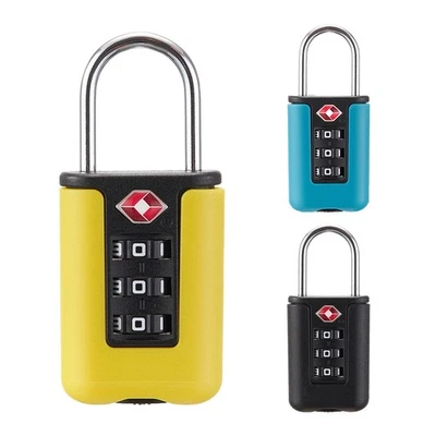 1/2*TSA Approved Cable Padlock - Travel Luggage Suitcase Bag Combination Lock - Image 1 of 4