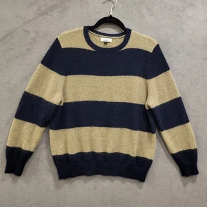 Galeries Lafayette Mohair Wollmischung Pullover Damen Größe Large Streifen weich warm - Bild 1 von 7