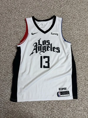 NBA Los Angeles Clippers Paul George #13 Men’s Size 52 Swingman City Edition - Image 1 of 4