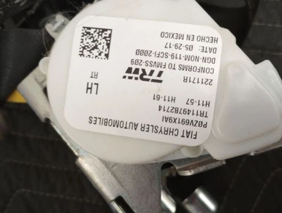 Cinturón de seguridad delantero cubo asiento conductor retractor se adapta a 14-20 caravana 2685047 Foto 1 de 4