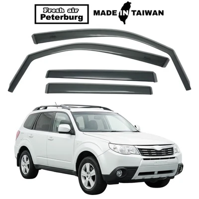 for SUBARU FORESTER 2008-2012 IN-CHANNEL WIND DEFLECTOR 4PCS - Image 1 of 4