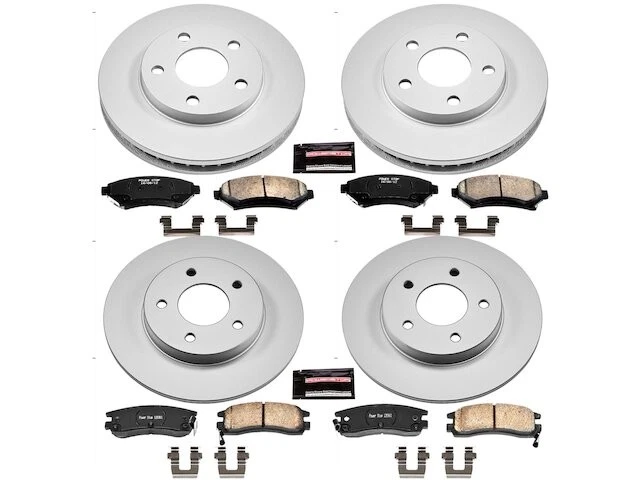 Front and Rear Brake Pad and Rotor Kit For 2000-2005 Pontiac Bonneville DS226BR Foto 1 de 1