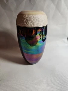 Vaso/portavaso decorativo arcobaleno olografico - Foto 1 di 6