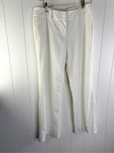 Trina Turk White Dress Pants Trousers Size 4 Pockets Lined - Picture 1 of 13