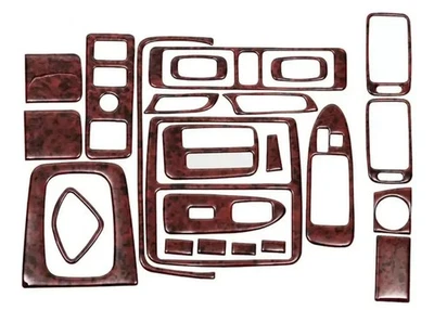 Kit de molduras de tablero de madera Toyota Camry 1997-1999 - revestimiento de tablero Foto 1 de 4